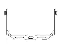 Accessory - Yoke mount bracket To use for wall and ground mount