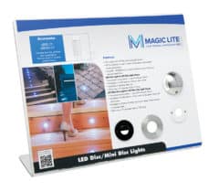 Click for more information on Merchandising Display - LED DISC/MINI DISC & SCOOP/DOME