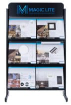 Click for more information on Merchandising Display - 3-SHELF FLOOR DISPLAY