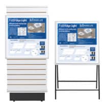 Click for more information on Merchandising Display - T-LED EDGE LIGHTS