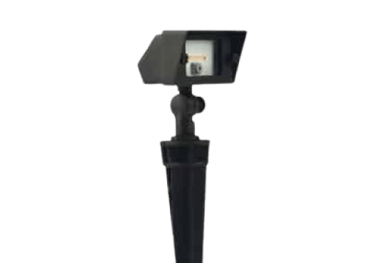 Black finish mini flood light 12V Mini Flood Light